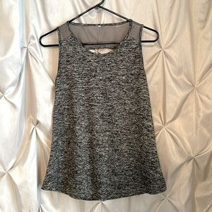 Black & Gray Athletic Top